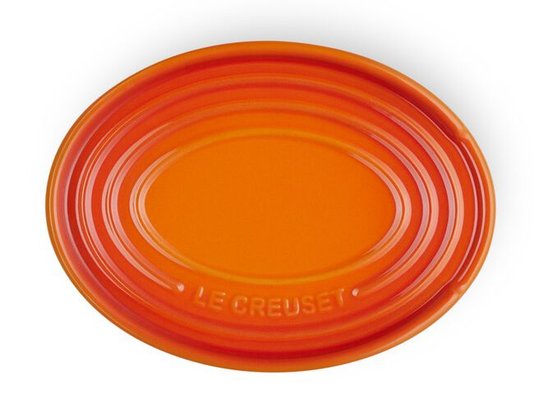 Descanso Oval para Colher Laranja - Le Creuset