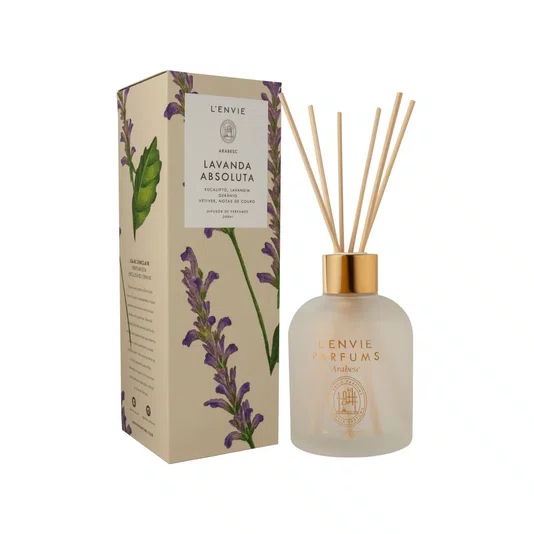 Difusor de Perfume Lavanda Absoluta Arabesc 200ml - Lenvie