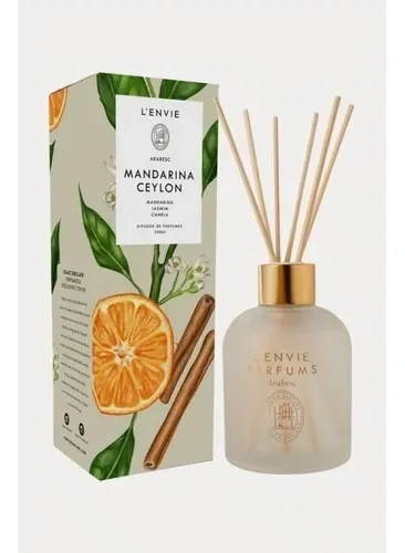 Difusor de Perfume Mandarina Ceylon Arabesc 20 - Lenvie