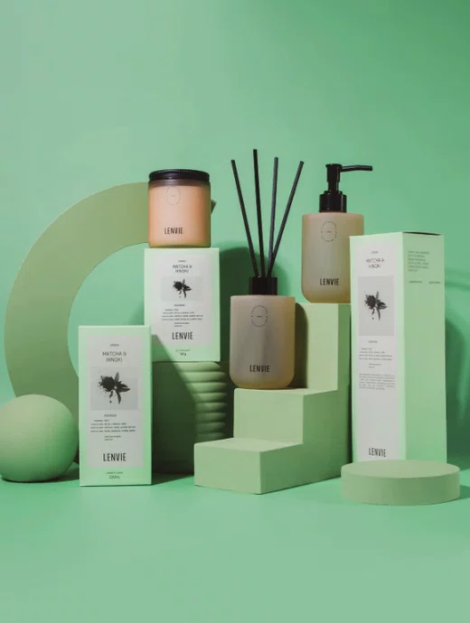 Difusor de Perfume Matcha e Hinoki 220ml Urban - Lenvie