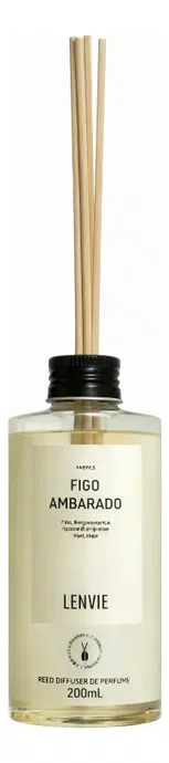 Difusor Refil Figo Ambarado 200ml - Lenvie