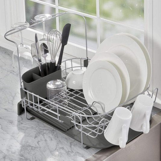 Escorredor Louças Expansível Prato Copo Cozinha - Kitchenaid