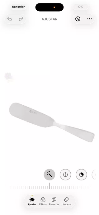 Espatula de Aco Inox Dourado 4 Unidades