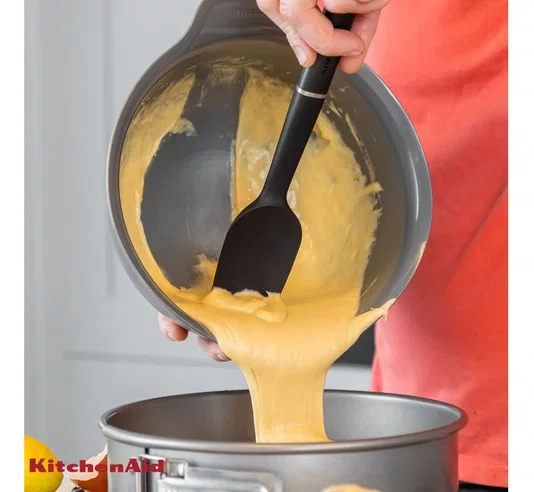 Espátula de Silicone Clássica Confeitaria Preto - Kitchenaid