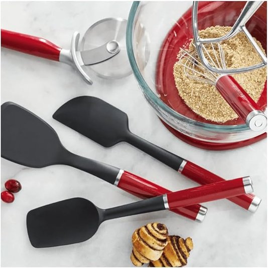 Espátula de Silicone Clássica Confeitaria Vermelho - Kitchenaid