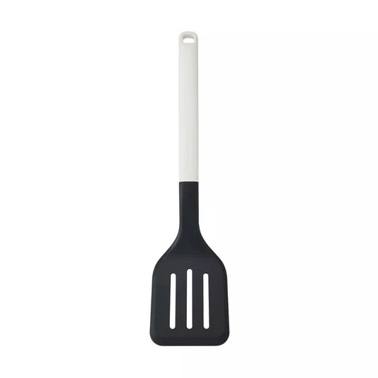 Espátula Perfurada 35cm Cozinha em Nylon Branca - Kitchenaid