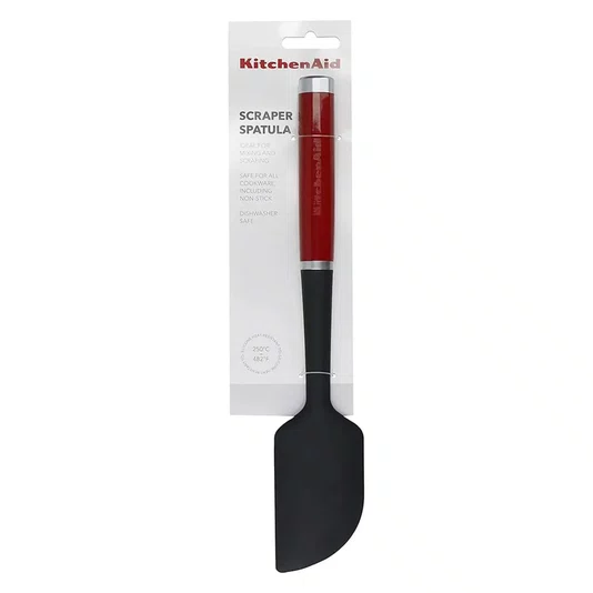 Espátula Silicone Raspadora Vermelho Confeitaria - Kitchenaid