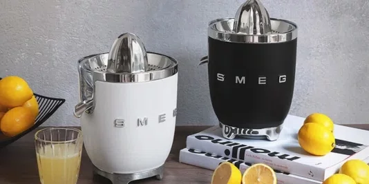 Espremedor de Frutas, Anni 50, Branco, 220v - Smeg