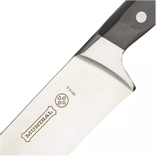 Faca para Carnes Chef Kitchen 8" em Aço Inox - Mundial