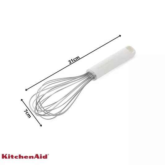 Fouet Batedor de Ovos Profissional Branco - Kitchenaid