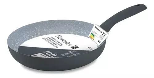 Frigideira Antiaderente Soft Touch 20cm Cinza - Hercules