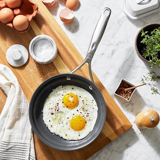 Frigideira Inox Antiaderente Indução e Forno 20cm - Zwlling