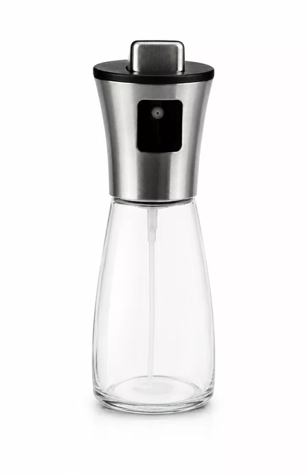 Galheteiro com Borrifador em Vidro e Tampa em Aço Inox 180ml - Full Fit