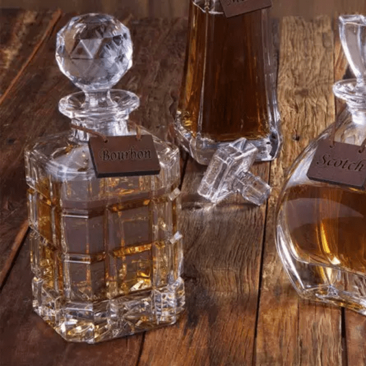 Garrafa Decorativa de Cristal Timesquare 710ml