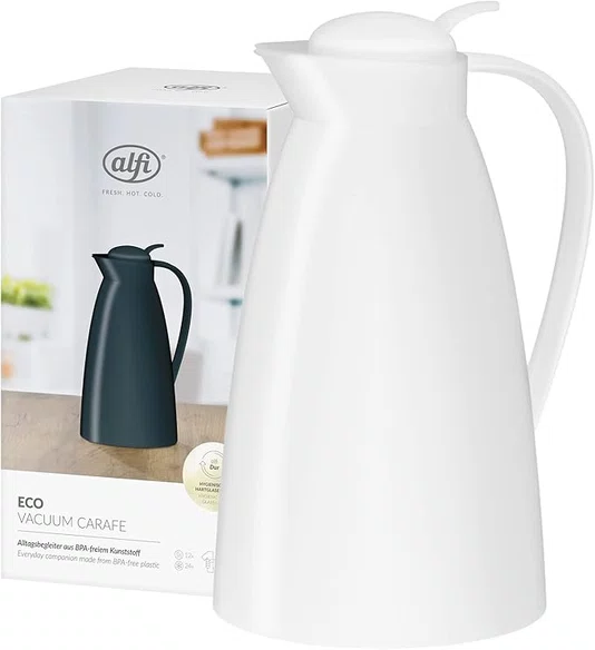 Garrafa Térmica Alemã Eco Branca 1l - Alfi