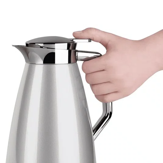 Garrafa Térmica Plaza Quick Tip 1l Cinza - Emsa