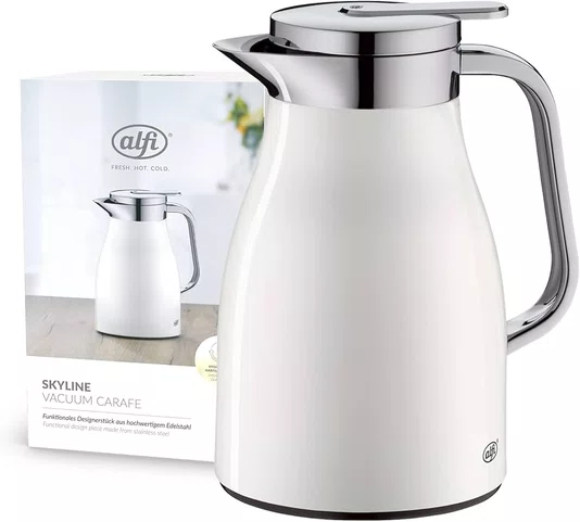 Garrafa Térmica Skyline Branca 650ml - Alfi