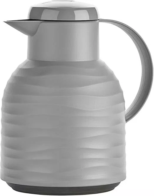 Garrafa Térmica Wave Samba Cinza 1 Litro - Emsa