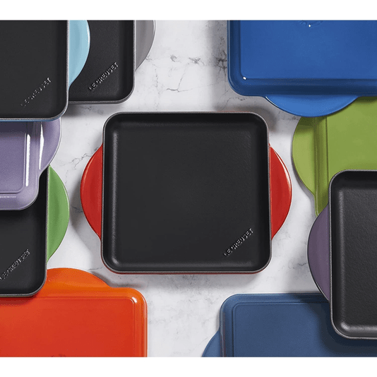 Grelha Quadrada 24cm Tradition Flint - Le Creuset