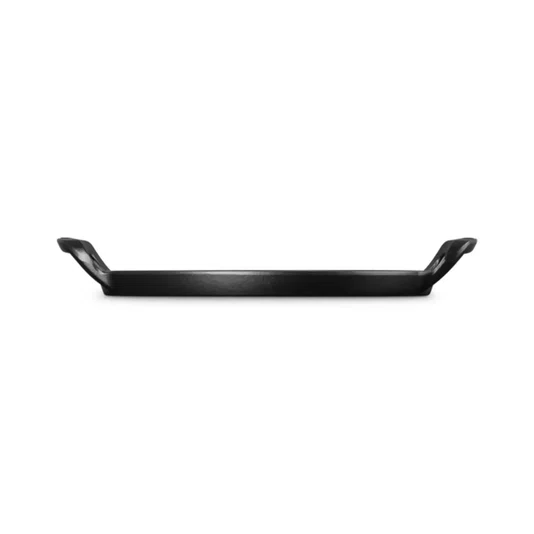 Grelha Redonda Pizza com Alça 35cm Alpine Matte Black - Le Creuset