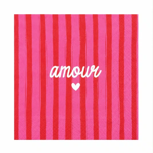Guardanapo Amour 33x33 20 Folhas - Cromus