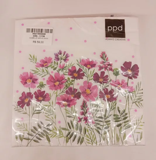 Guardanapo Anabelle Napkin 33x33 - Ambiente