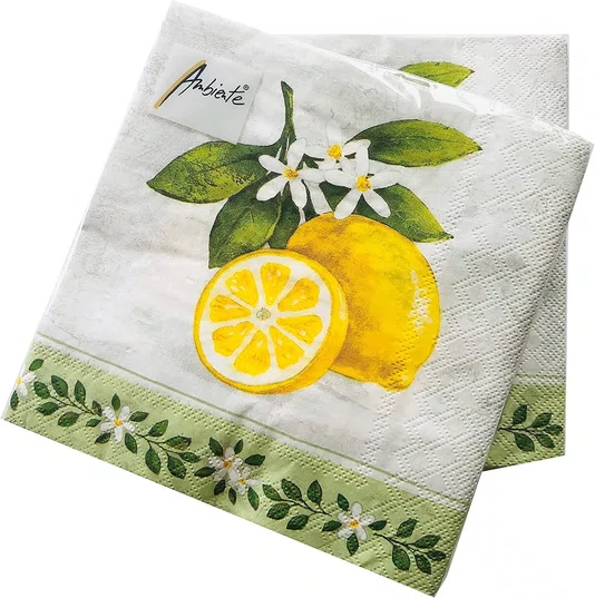 Guardanapo de Papel Lemon Branch Fsc Mix - Ambiente