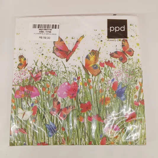 Guardanapo Flowerfield Napkin 33x33 - Ambiente