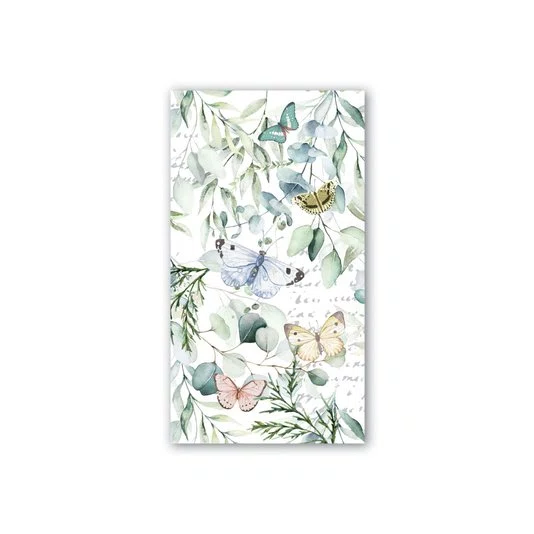 Guardanapo Hostess Butterfly Fields - Michel Design