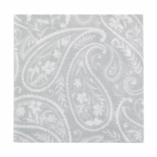 Guardanapo Paisley Verde 33x33 20 Folhas - Cromus