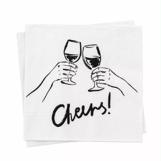 Guardanapo Papel Cheerss 33x33 20 Folhas