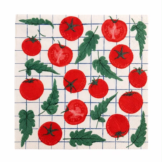 Guardanapo Papel Tomatinho 33x33 20 Folhas