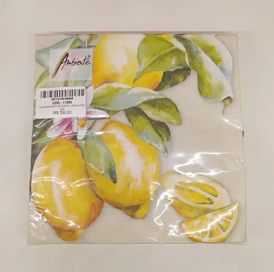 Guardanapo Sunny Lemon Fsc Mix - Ambiente