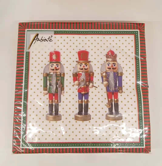 Guardanapo de Papel Three Nutcrackers 20 Folhas
