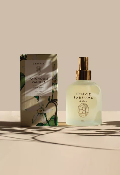 Home Spray Patchouli Vanilla Arabesc 200ml - Lenvie