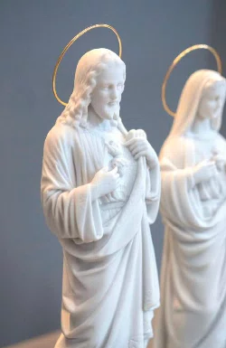 Imagem Sagrado Coracao de Jesus 30cm com Aureola Dourada - Vigore