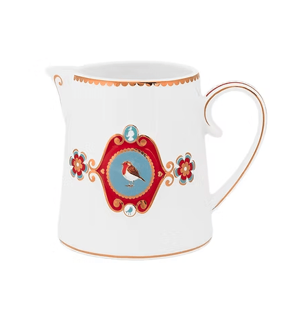 Jarra Medallion Branco Love Birds - Pip Studio