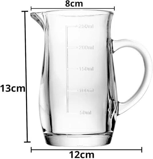 Jarra Medidora 250ml Cristal Ecológico - Lyor