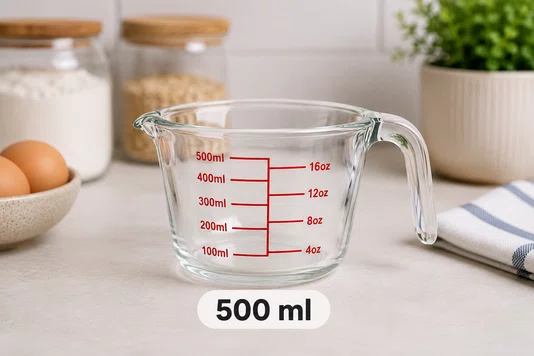 Jarra Medidora Borosilicato 500ml