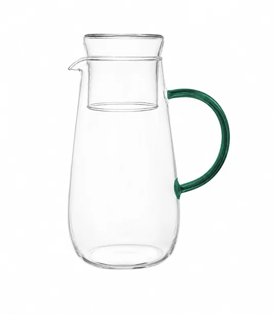 Jarra Muringa Vidro Alça Fun Verde 1,3l