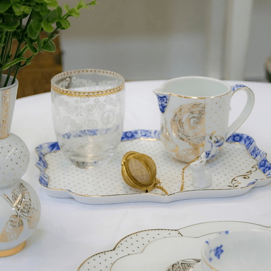 Jarra Pequena Royal White Pip Studio