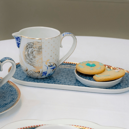 Jarra Pequena Royal White Pip Studio
