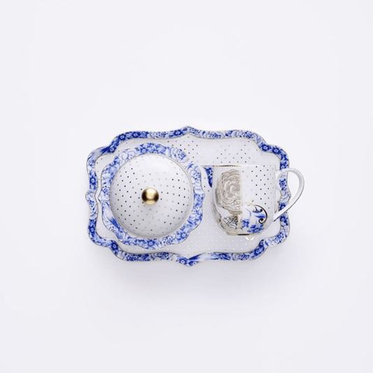 Jarra Pequena Royal White Pip Studio
