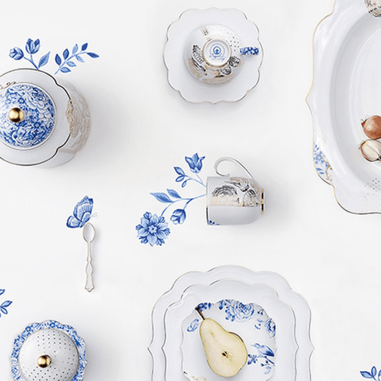 Jarra Pequena Royal White Pip Studio