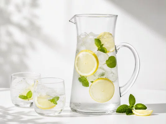 Jarra Vidro 1,3L transparente - GS
