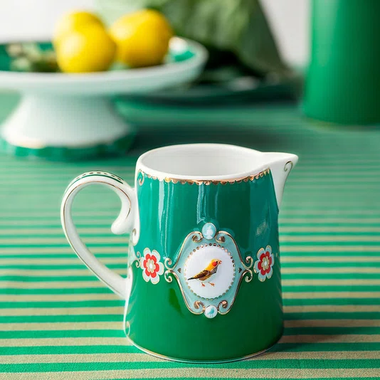 Jarrinha Medallion Esmeralda/verde Love Birds - Pip Studio