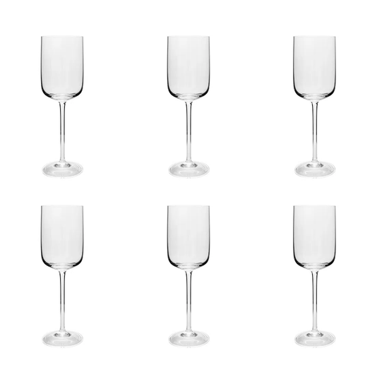 Taças para Vinho Tinto 350ml 6 Peças Imperatorre - Selo Prata