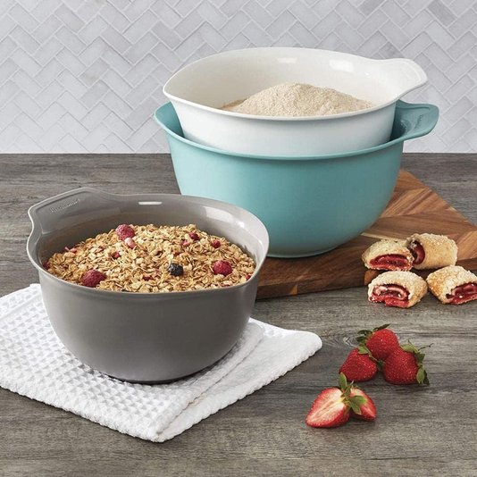 Jogo de Bowls Multi Cores (3 Peças) - Kitchenaid