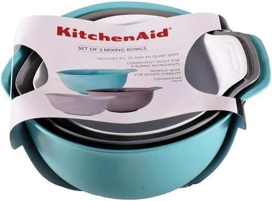 Jogo de Bowls Multi Cores (3 Peças) - Kitchenaid