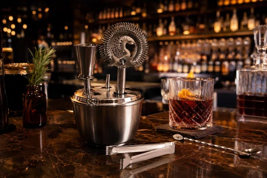 Jogo para Drink Manhattan com 4 Acessorios